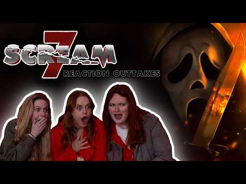 SCREAM 7 Bonus Reactions/Outtakes! #scream #reaction #bts