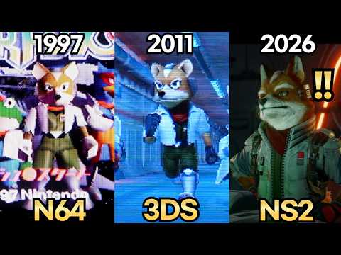 29년동안 3번 리메이크된 스타폭스 대환장 변천사