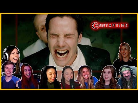 BEST Reaction to "The Sacrifice" Scene | Constantine (2005) Movie Reaction | First Time Watching