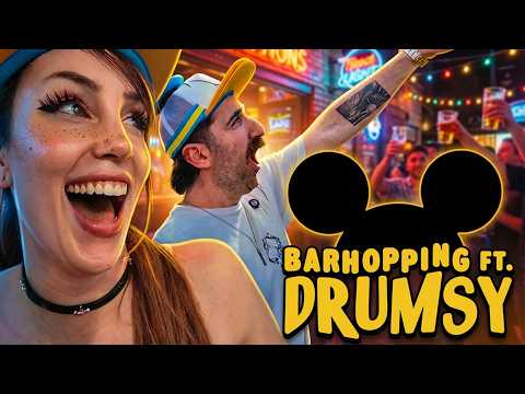 TRYING COCKTAILS AT DISNEY FEAT DRUMSY VLOG
