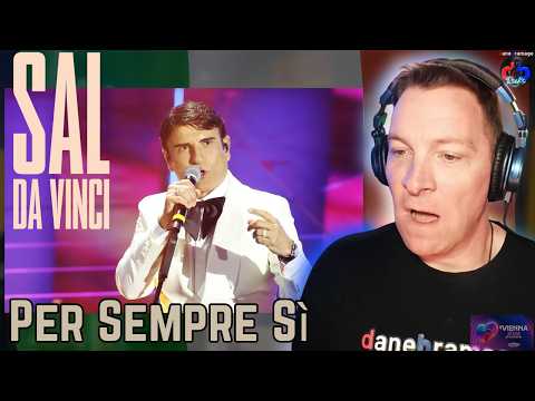 AMERICAN REACTS to Sal Da Vinci - Per Sempre Sì 🇮🇹 ITALY Eurovision 2026! AN ALL-STAR LEGEND!