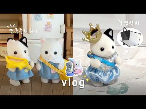 인형계 브이로그🎬 유치원 연극을 담당하게 된 지구별 일상, 촬영 장비 추천! | 실바니안 패밀리