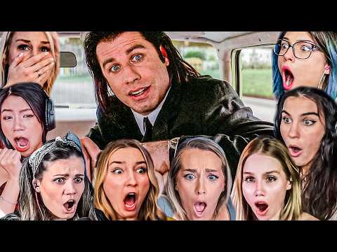 TOP FEMALE "I SHOT MARVIN IN THE FACE" Reactions! Pulp Fiction Movie Reaction