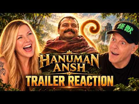 HANUMAN ANSH Trailer Reaction | The Spiritual Blockbuster Goes Global!
