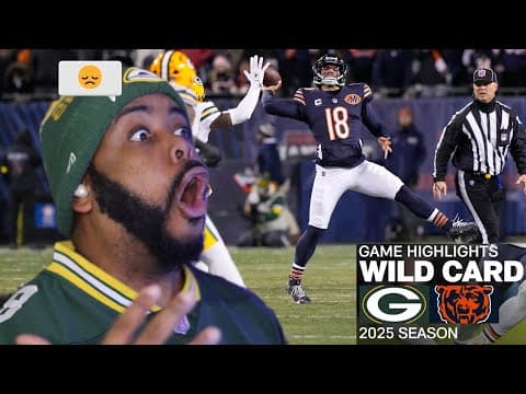 EPIC COLLAPSE YET AGAIN! 😤 | Packers vs Bears | NFL WILDCARD Highlights Reaction