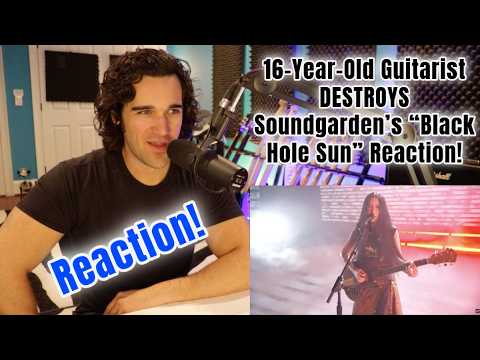 16 Year Old Guitarist DESTROYS Soundgarden’s “Black Hole Sun” on AGT | Reaction!