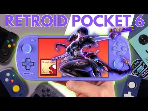 Retroid Pocket 6 // In-Depth Review - Benchmarks, Teardown, Emulation, PC Gaming & More!