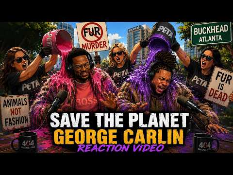 Our First Time Watching George Carlin's - The Planet Is Fine (Reaction Video)