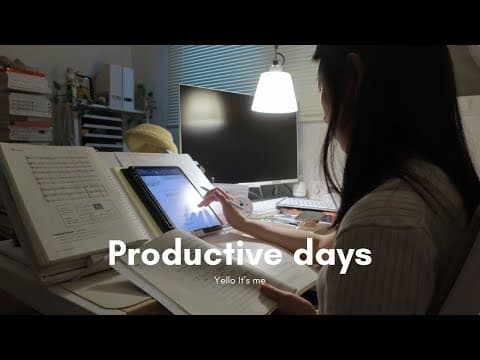 임고생 브이로그👩🏻‍💻 | 논문, 대학원, 조교병행 임고생의 1년 기록 | 최종합격 