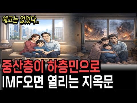2026년 “제 2의 IMF 시뮬레이션”. 예고없이 대한민국에 경제위기가 오면 열리는 지옥문