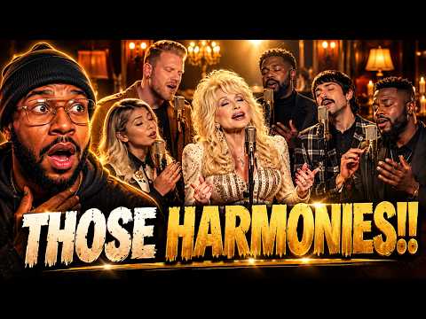 THOSE HARMONIES!! American Rappers React to Pentatonix & Dolly Parton – Jolene | First Time
