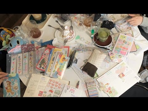 하루종일 친구들과 다꾸놀이 한 날 브이로그