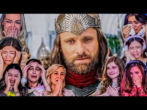 TOP FEMALE "My Friends, You Bow To No One" Reactions! Lord of the Rings Movie Reaction