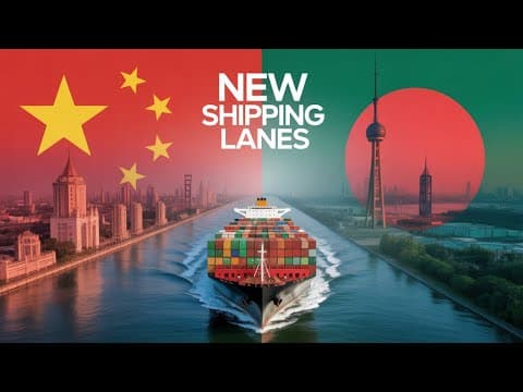 China's New Shipping Route Just Transformed Bangladesh's Economy