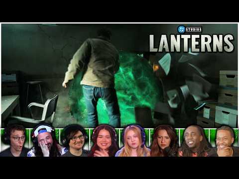 BEST 'HAL JORDAN STOPS ALIEN DURING INTERVIEW' Reactions / Lanterns 1x1 Reactions