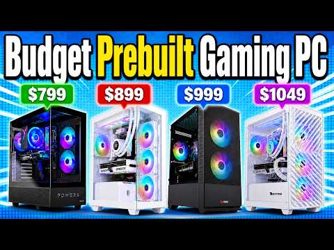 Top 4 Best Budget Prebuilt Gaming PC July 2026 ✅ Cheap PCs!