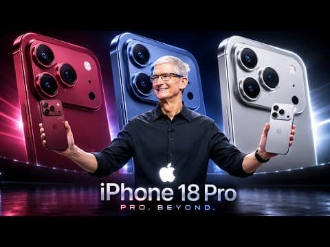 iPhone 18 Pro Max - Launch Date Confirmed 🔥🔥| Big News