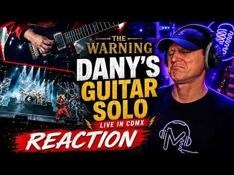The Warning - Dany's Guitar Solo Reaction | Beautiful Guitar Skills #thewarningreaction