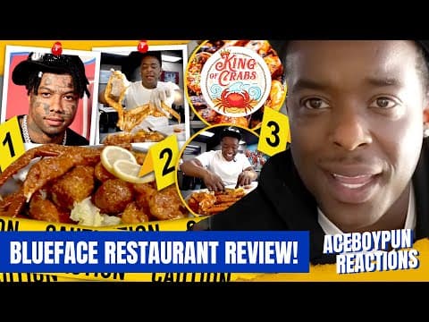 I Tested Blueface's Seafood Restaurant AGAIN... | AceBoyPun Reacts