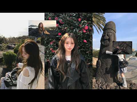 낭만 가득.. 겨울 제주에서 봄을 느끼고 온 여행 vlog 🐴🍊