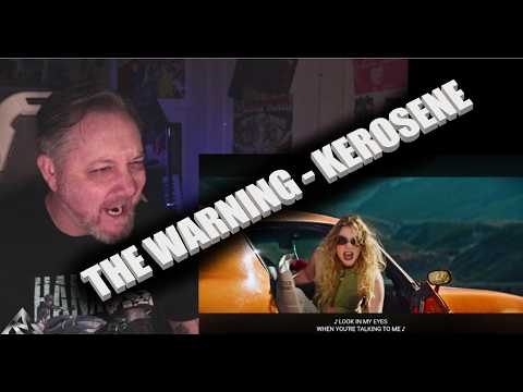 THE WARNING - KEROSENE - Ryan Mear Reacts