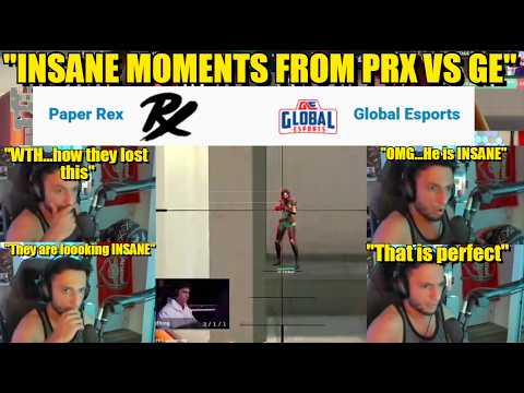 FNS react to INSANE MOMENTS OF PRX VS GE | VCT 2026: Pacific Stage 1 |