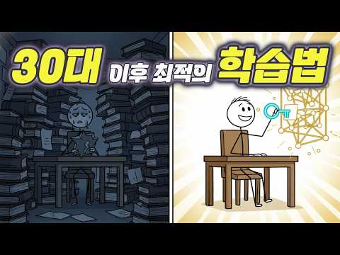 왜 어른이 되면 공부가 안 된다고 착각할까? 뇌 과학이 밝힌 30대 이후의 학습 비밀!