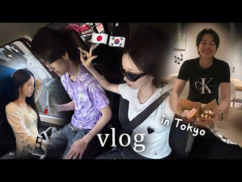 한일커플 vlogㅣ일남과 배꼽 찢어지는 도쿄 데이트 일상♥️(우리만 재밌낰ㅋ🤗)ㅣ도쿄 호텔/맛집추천/쇼핑
