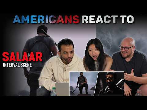 Salaar Epic Interval Scene Reaction by New Yorkers | Prabhas, Prithviraj Sukumaran