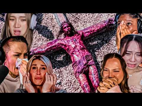 TOP FEMALE "THE CRUCIFIXION" Reactions! The Passion of the Christ Movie Reaction