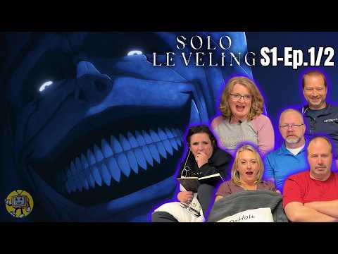 THE COVETED SOLO LEVELING REACTION : Parents React (Anime Noobs) To Solo Leveling 1x1/2