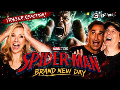 SPIDER-MAN: BRAND NEW DAY Trailer Reaction 🕷️ Tom Holland's BEST Spider-Man Yet?! And The Hulk!?