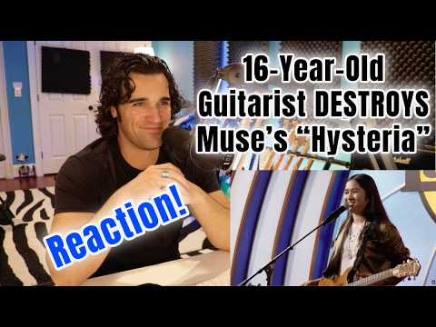 16 Year Old Guitarist DESTROYS Muse’s “Hysteria” on AGT | Reaction!