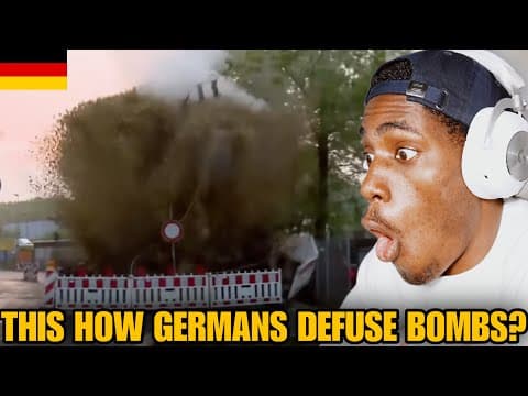 American Reacts to How Germans Defuse Bombs | German Bomb Disposal