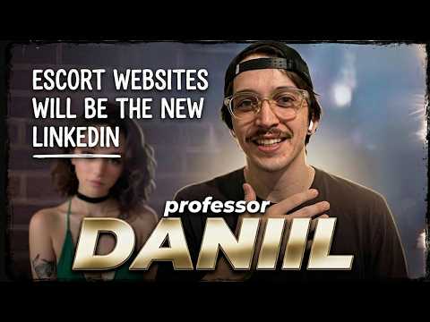 Only hookers will survive in the AI-economy. Prof. Daniil.