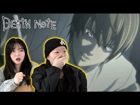 SUB) 노트 떨어뜨리지마라.📝 | 데스노트 1화 리액션📓 | Death Note reaction ep.1📓