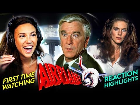 Coby laughs nonstop AIRPLANE! (1980) Movie Reaction FIRST TIME WATCHING [Reissue]
