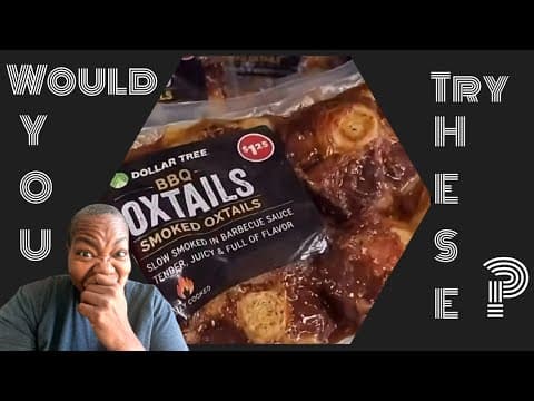 The X-Vlog: You Can Get Oxtails From Dollar Tree Now? #vlog