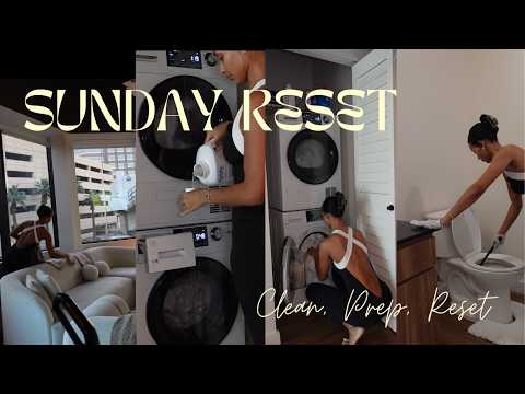 Sunday Reset Vlog | Cleaning, Weekly Prep & New Routines