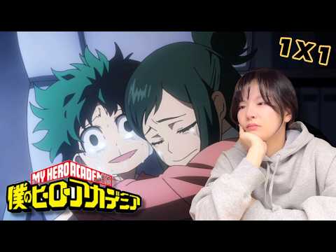 시작부터 울어버린..😭 [나의 히어로 아카데미아 1기 1화 리액션]