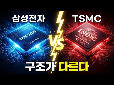 삼성전자 vs TSMC, 지금 안 보면 '투자 타이밍' 놓칩니다