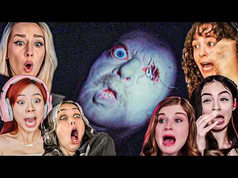 TOP FEMALE "THE SCARIEST JUMPSCARE" Reactions! Jaws Movie Reaction