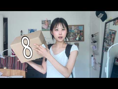 8월 언박싱 모음 브이로그 (-‧̫ -`ᐡ)✩