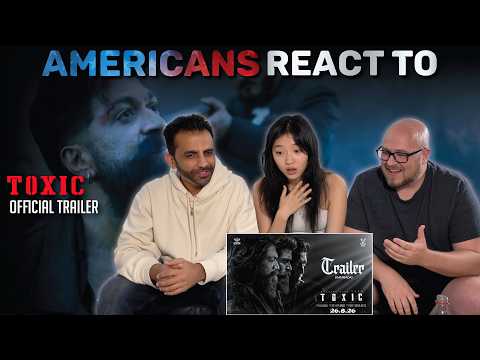 Toxic Official Trailer Reaction by New Yorkers | Rocking Star Yash | Geetu Mohandas