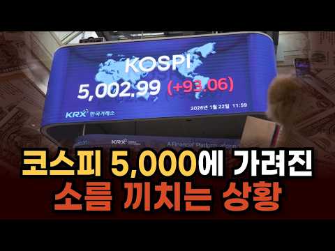 코스피 5,000에 가려진 한국 경제 '진짜' 현실