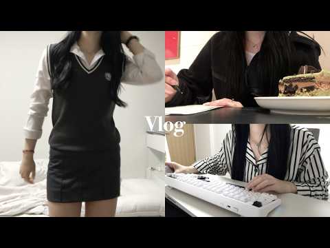 [Vlog] 고3의 일상 브이로그💝/ 공부 브이로그/ 트러블진정 나이트루틴🌙/ 개학부터 3모까지… 3월 이모저모💭/  아이폰17프맥 언박싱 | 류희진