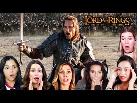 Battle at The Black Gate - Best Reactions😲 LOTR: Return of the King (2003)