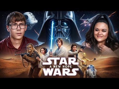 Star Wars (1977) Movie Reaction | First Time Watching as a Couple