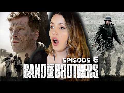 "BAND OF BROTHERS" - Episode 5 "Crossroads"  - REACTION - First Time Watching!