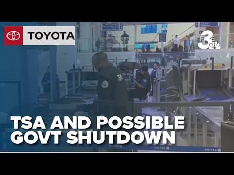 Possible government shutdown raises concerns for Las Vegas economy, TSA workers